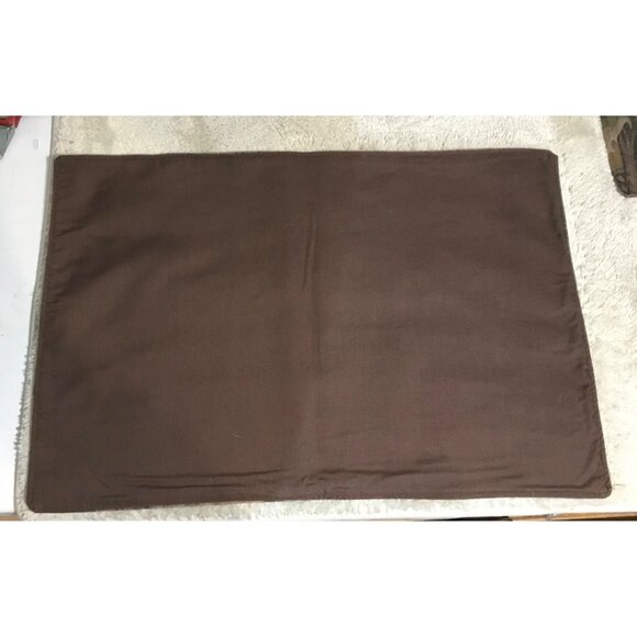 True Hunter Placemats Forest Camouflage Fabric Set Of 6 Brown Back 12 X 17.5" - Picture 9 of 12